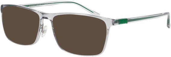 ProDesign Denmark MECH 3 glasses in Clear Grey/Green