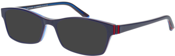 ProDesign Denmark Model 1700 glasses in Navy/Red