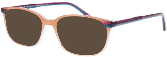 ProDesign Denmark RADIANT 2 glasses in Peach