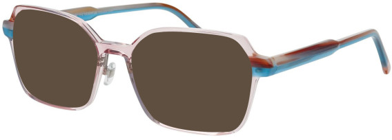 ProDesign Denmark RADIANT 5 glasses in Clear Pink