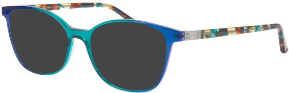 ProDesign Denmark SLIM 1 glasses in Teal/Blue