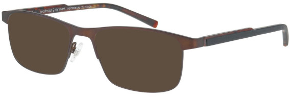 ProDesign Denmark SLOPE 1 glasses in Brown