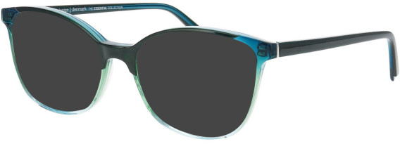 ProDesign Denmark SPARKLE 3 glasses in Green/Blue