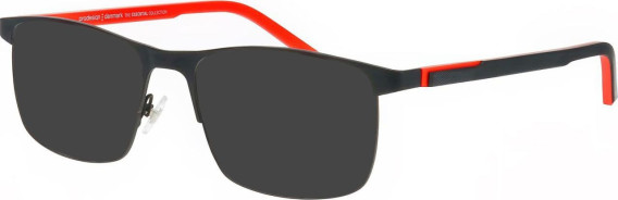 ProDesign Denmark STEP 2 glasses in Black/Red