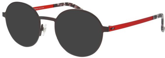 ProDesign Denmark STITCH 4 glasses in Grey/Red