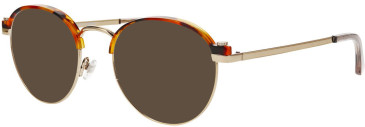 ProDesign Denmark SWITCH 1 glasses in Gold/Tortoise