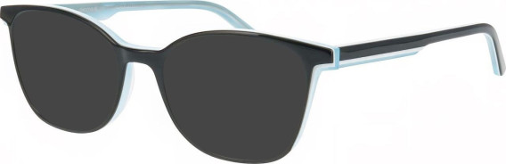 ProDesign Denmark TOPO 4 glasses in Black/Light Blue
