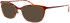 ProDesign Denmark TRIPLE 1 glasses in Burgundy/Tortoise