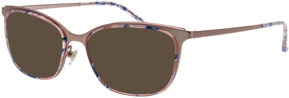 ProDesign Denmark TRIPLE 1 glasses in Brown/Pink