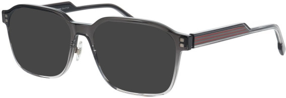 ProDesign Denmark TROY 1 glasses in Grey/Clear Grey