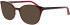 ProDesign Denmark WING 1 glasses in Burgundy/Red