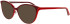 ProDesign Denmark WING 2 glasses in Red