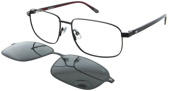 CAT CTSC-0016 CL glasses in Black/Red