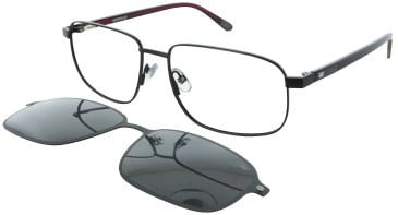CAT CTSC-0016 CL glasses in Black/Red