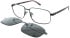 CAT CTSC-0016 CL glasses in Black/Red