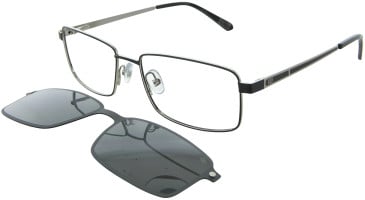 CAT CTSC-0021 CL glasses in Black/Silver