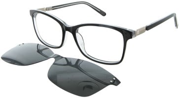 CAT CTSC-0031 CL glasses in Black/Clear