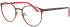 Jaguar 33650 glasses in Grey/Red