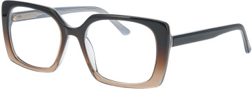 ProDesign Denmark EDGE 1 glasses in Black/Brown
