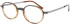 ProDesign Denmark EXTRUSION 2 glasses in Brown/Clear Brown