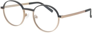 ProDesign Denmark LOCK 1 glasses in Gold