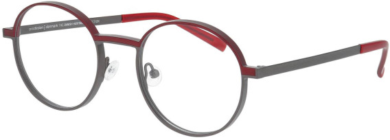 ProDesign Denmark LOCK 1 glasses in Red/Grey