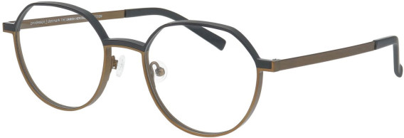 ProDesign Denmark LOCK 2 glasses in Gold