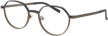 ProDesign Denmark LOCK 2 glasses in Gold