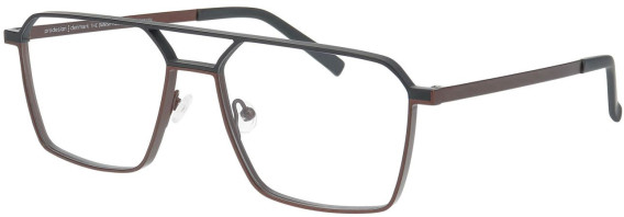 ProDesign Denmark LOCK 4 glasses in Brown