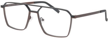 ProDesign Denmark LOCK 4 glasses in Brown