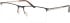 Jaguar 33127 glasses in Black/Gold
