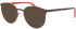 Jaguar 33650 sunglasses in Grey/Red