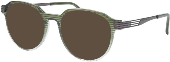 Jaguar 36841 sunglasses in Green/Grey