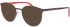Jaguar 33650 sunglasses in Grey/Red