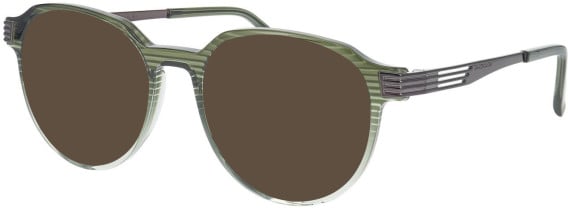 Jaguar 36841 sunglasses in Green/Grey