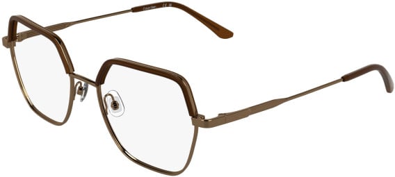 Calvin Klein CK25113 glasses in Amber Gold