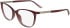 Calvin Klein CK25512 glasses in Transparent Burgundy/Rose