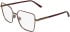 Calvin Klein CK26102 glasses in Amber Gold