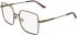 Calvin Klein CK26103 glasses in Amber Gold