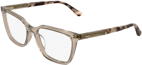 Calvin Klein CK26536 glasses in Transparent Nude