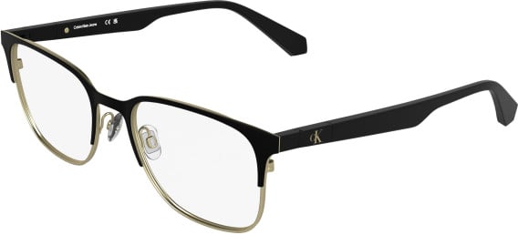 Calvin Klein CKJ26204 glasses in Matte Black/Gold