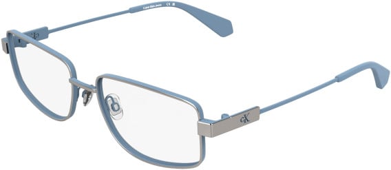 Calvin Klein CKJ26223 glasses in Light Ruthenium/Azure