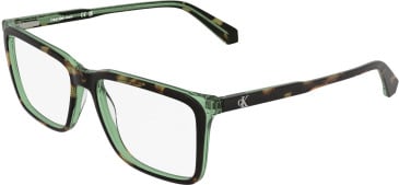 Calvin Klein CKJ26636 glasses in Havana/Green