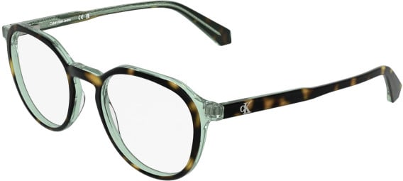 Calvin Klein CKJ26637 glasses in Havana/Green