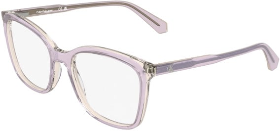 Calvin Klein CKJ26638 glasses in Transparent Lavander
