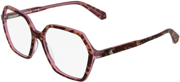 Calvin Klein CKJ26639 glasses in Havana/Rose
