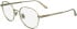Calvin Klein CK24101N-49 glasses in Matte Gold