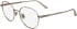 Calvin Klein CK24101N-49 glasses in Rose Gold