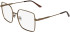 Calvin Klein CK26103 glasses in Amber Gold