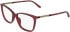 Calvin Klein CK26509 glasses in Transparent Burgundy